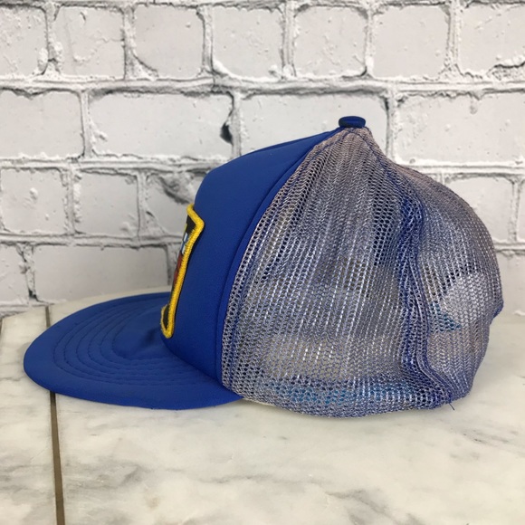 Daytona Bike Week 1983 Vintage Motorcycle Racing SnapBack Mesh Trucker Hat Sz OS - Picture 3 of 12